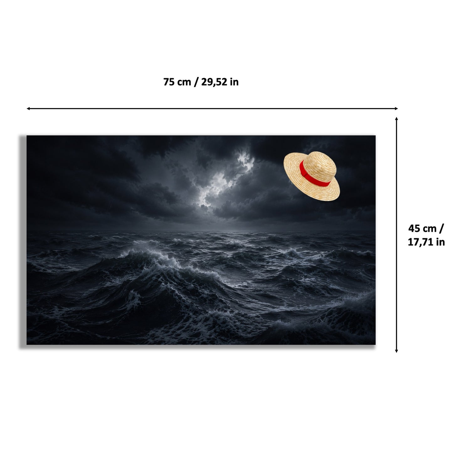 Tableaux muraux pour  LEGO® One Piece Le restaurant flottant Baratie 75640, 4 styles, 2 finitions (Copie)