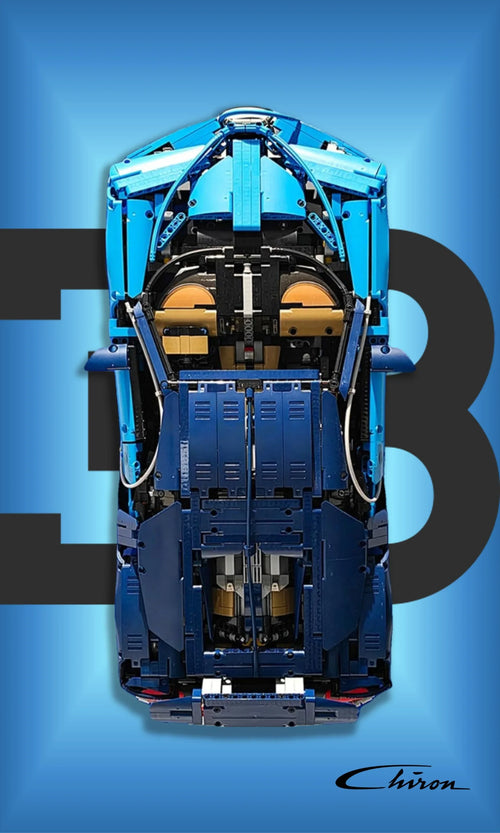 Tableau pour Bugatti Chiron LEGO Technic 42083 - Kadris
