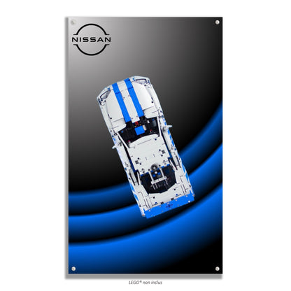Moldura de parede LEGO Technic Nissan Skyline GT-R (R34) 2 Fast 2 Furious 42210 — 6 estilos, 2 acabamentos