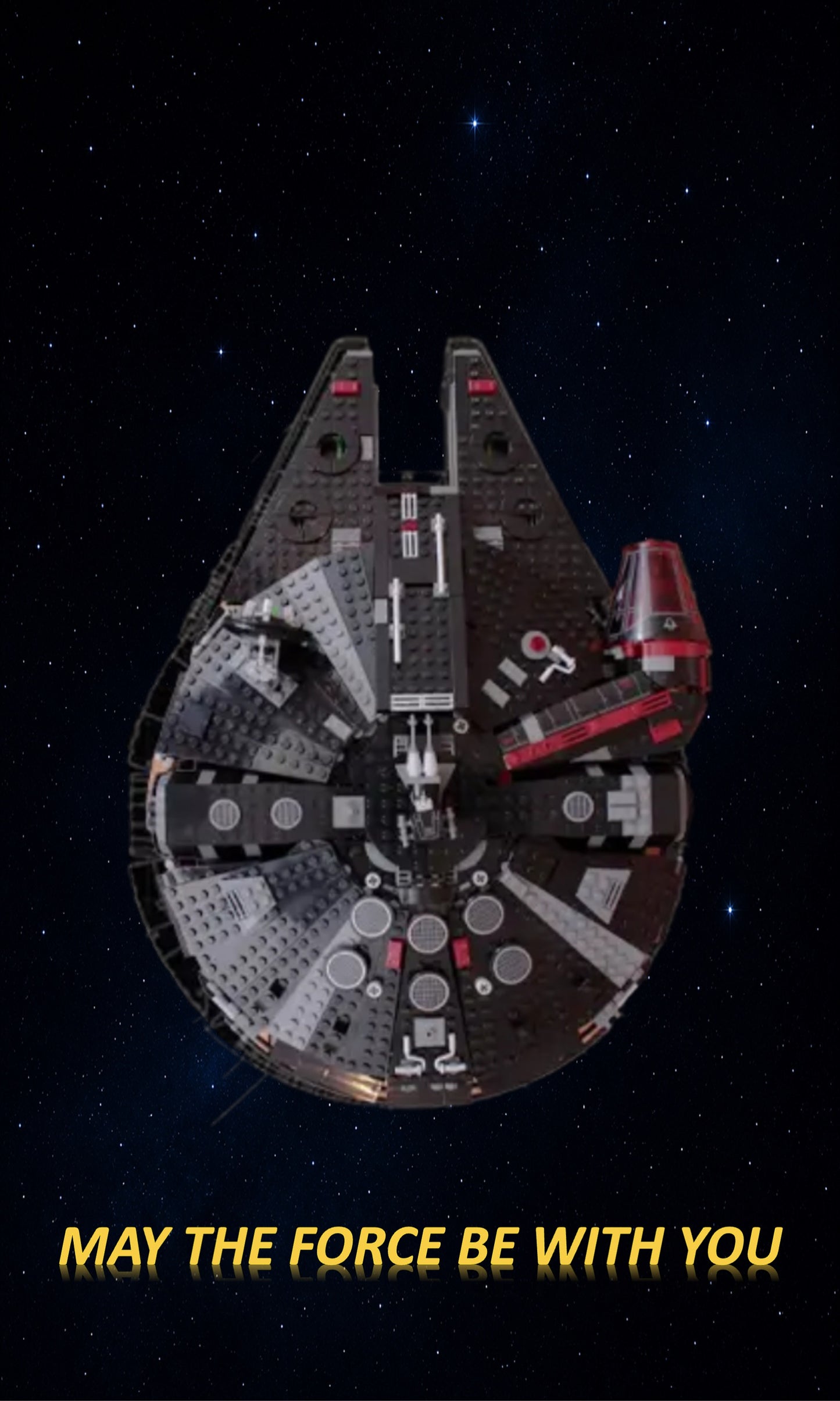 Kadris – LEGO® Star Wars Faucon Millenium Noir 75389 – vue principale