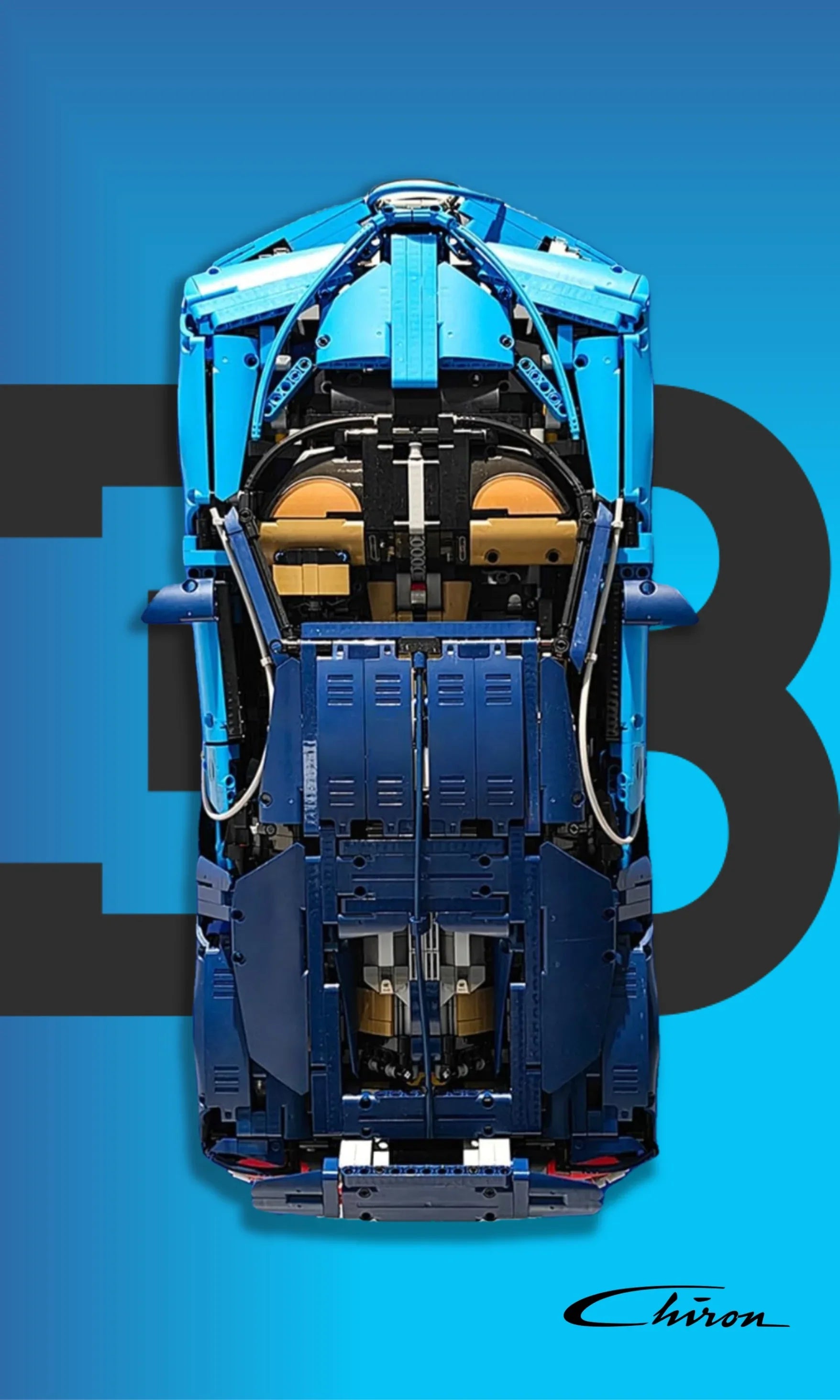 Tableau pour Bugatti Chiron LEGO Technic 42083 - Kadris