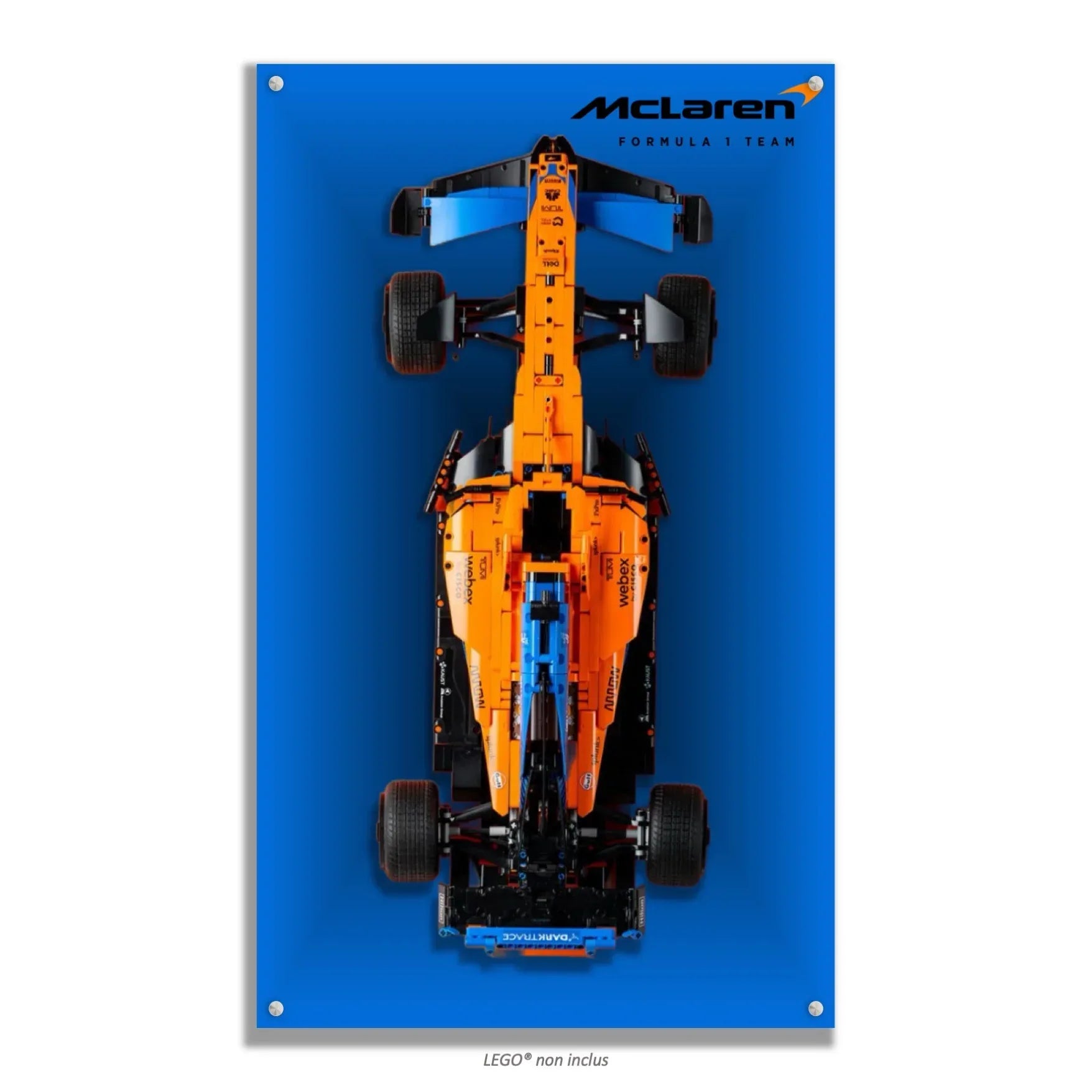 Tableau mural pour F1 McLaren LEGO 42141 - Kadris