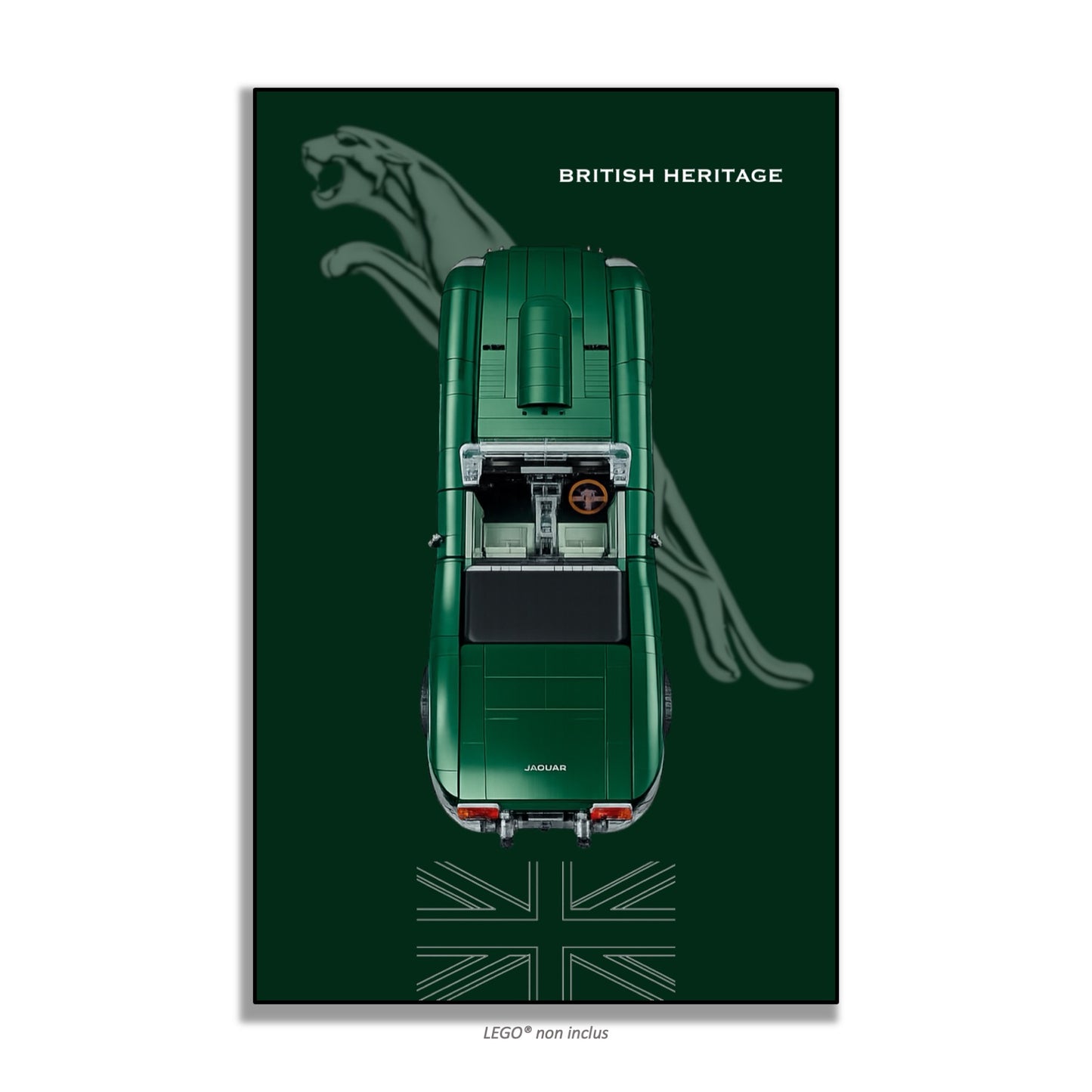 Kadris – LEGO® Icons Jaguar E-Type 11381 – visuel 6