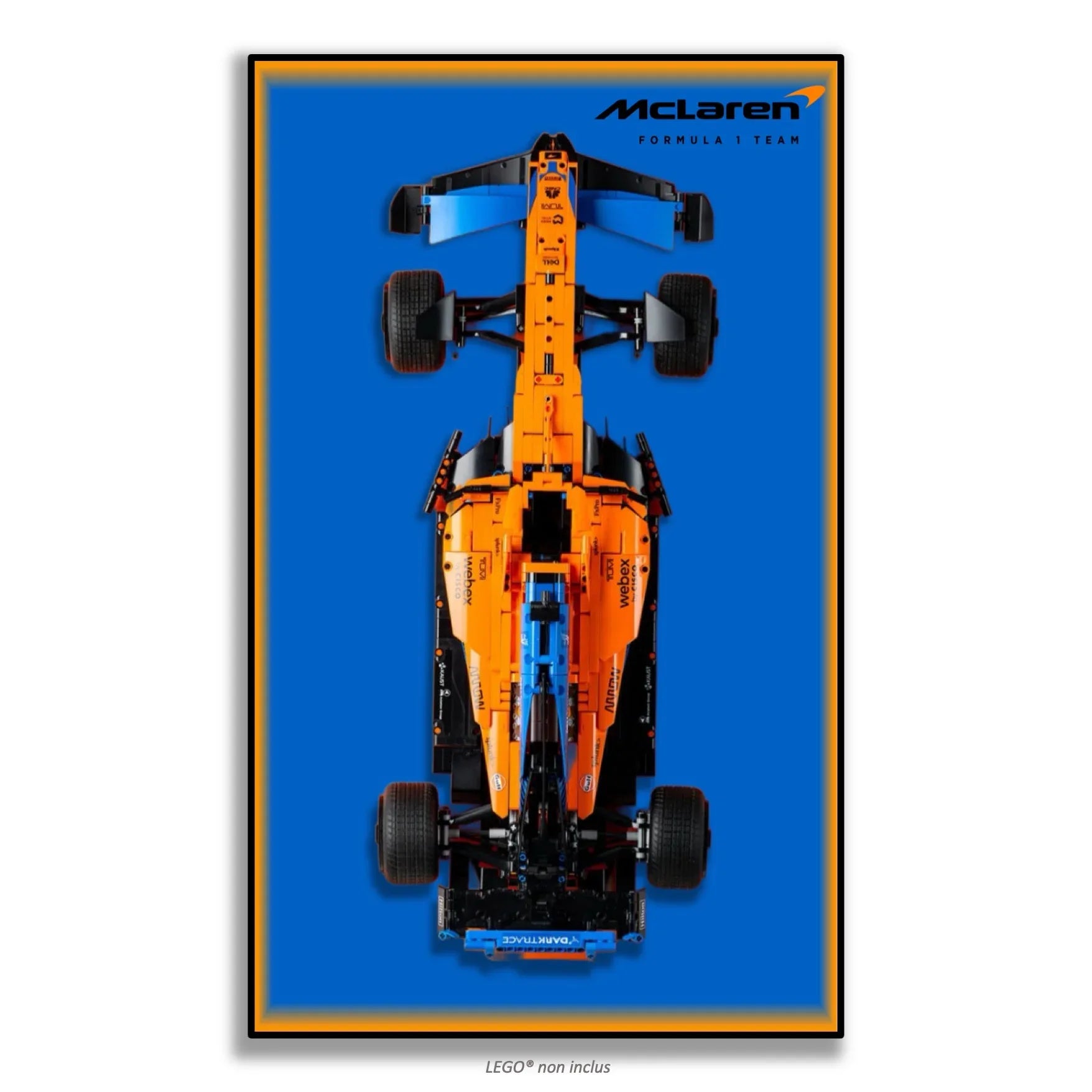 Tableau pour F1 McLaren LEGO Technic 42141 - Kadris