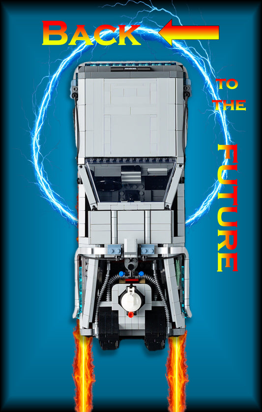 DeLorean Retour vers le futur LEGO 10300