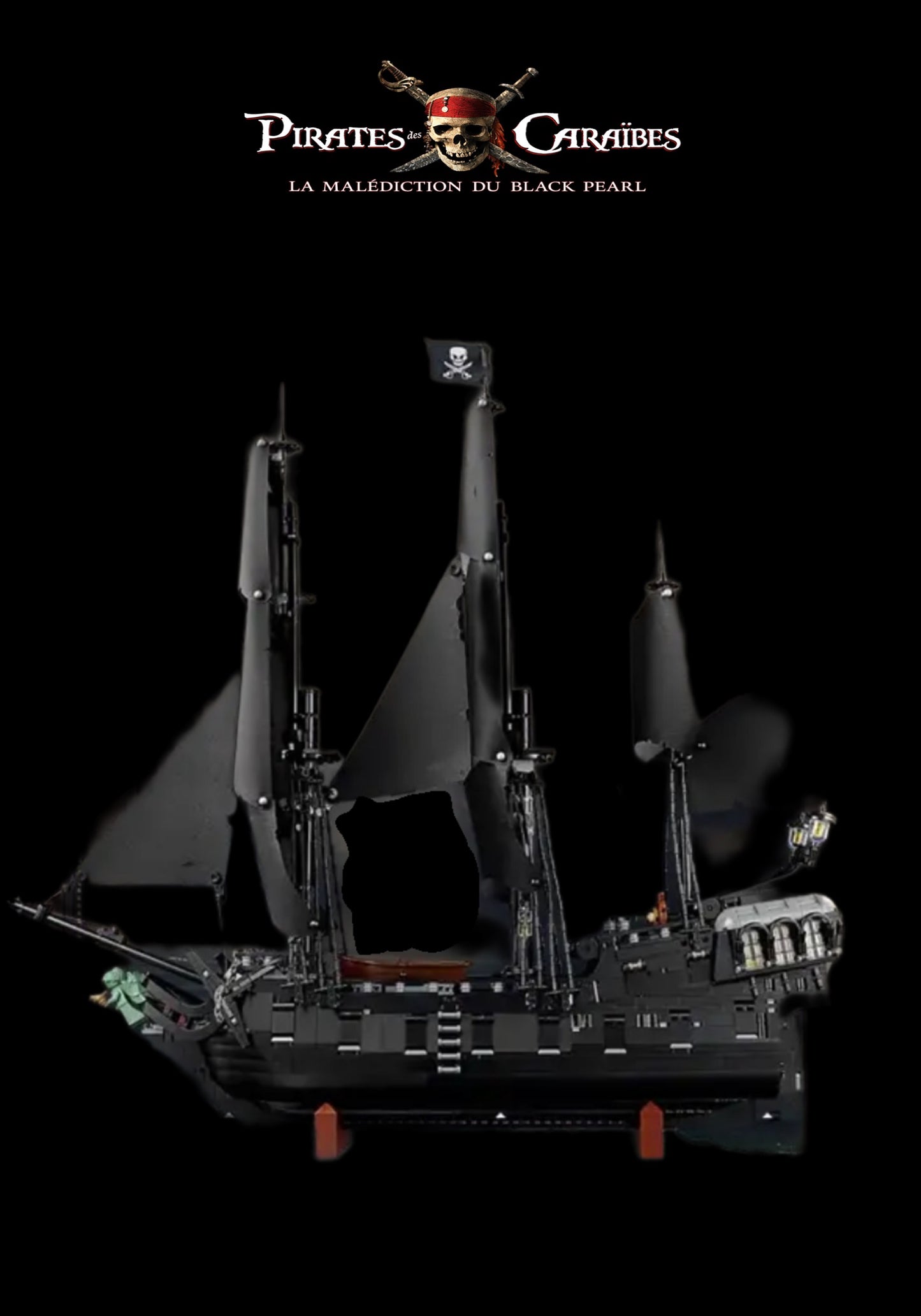 Découvrez nos tableaux pour le LEGO ICONS 10365 : Bateau pirate du capitaine Jack Sparrow
