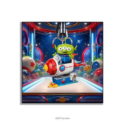 Tableau mural LEGO® Alien 43307, 3 finitions