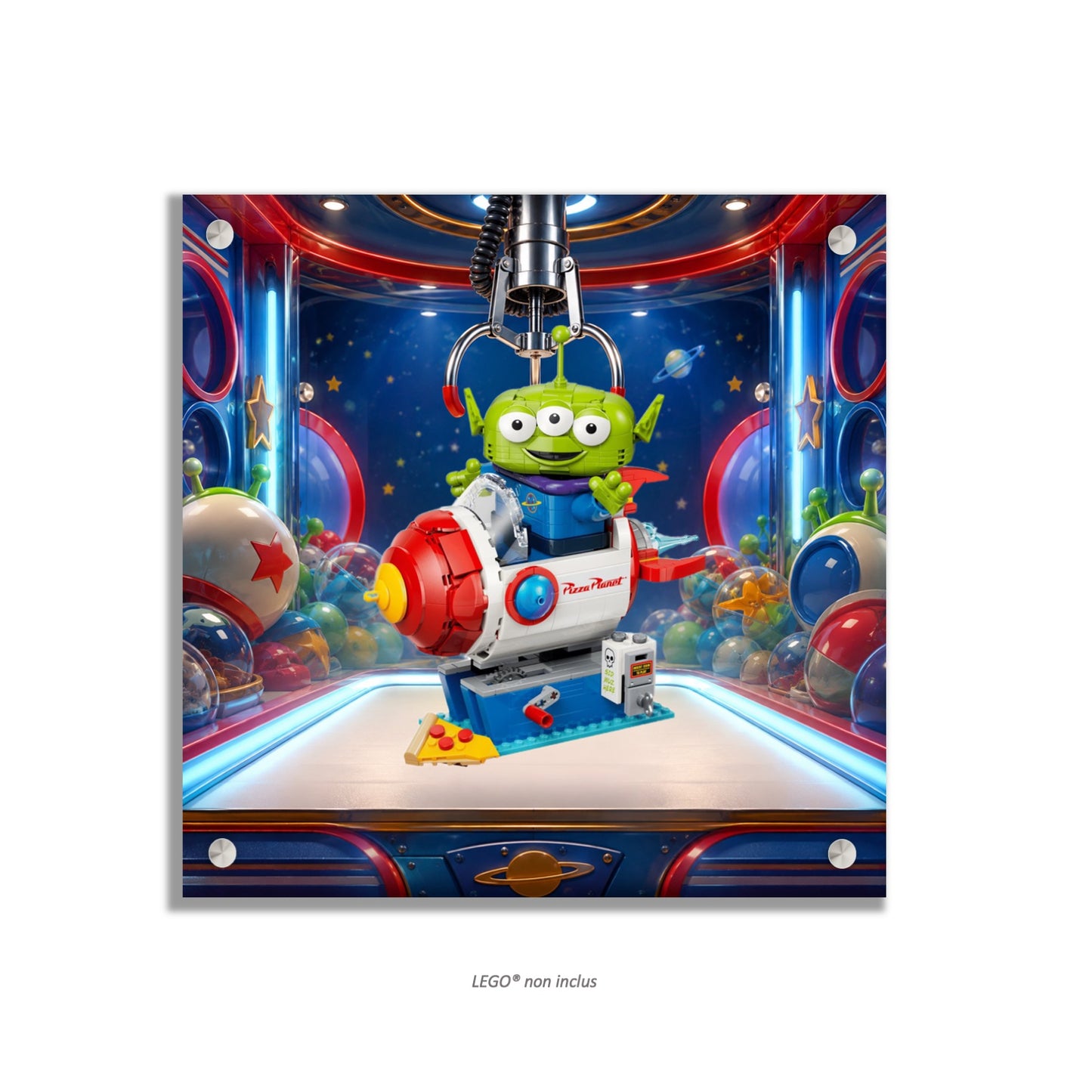 Tableau mural LEGO® Alien 43307, 3 finitions