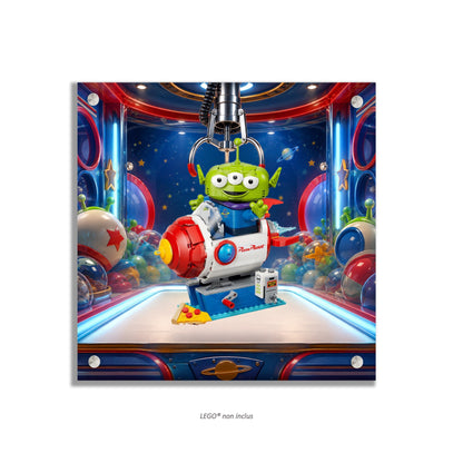 Tableau mural LEGO® Alien 43307, 3 finitions