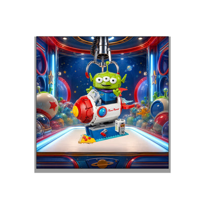 Tableau mural LEGO® Alien 43307, 3 finitions