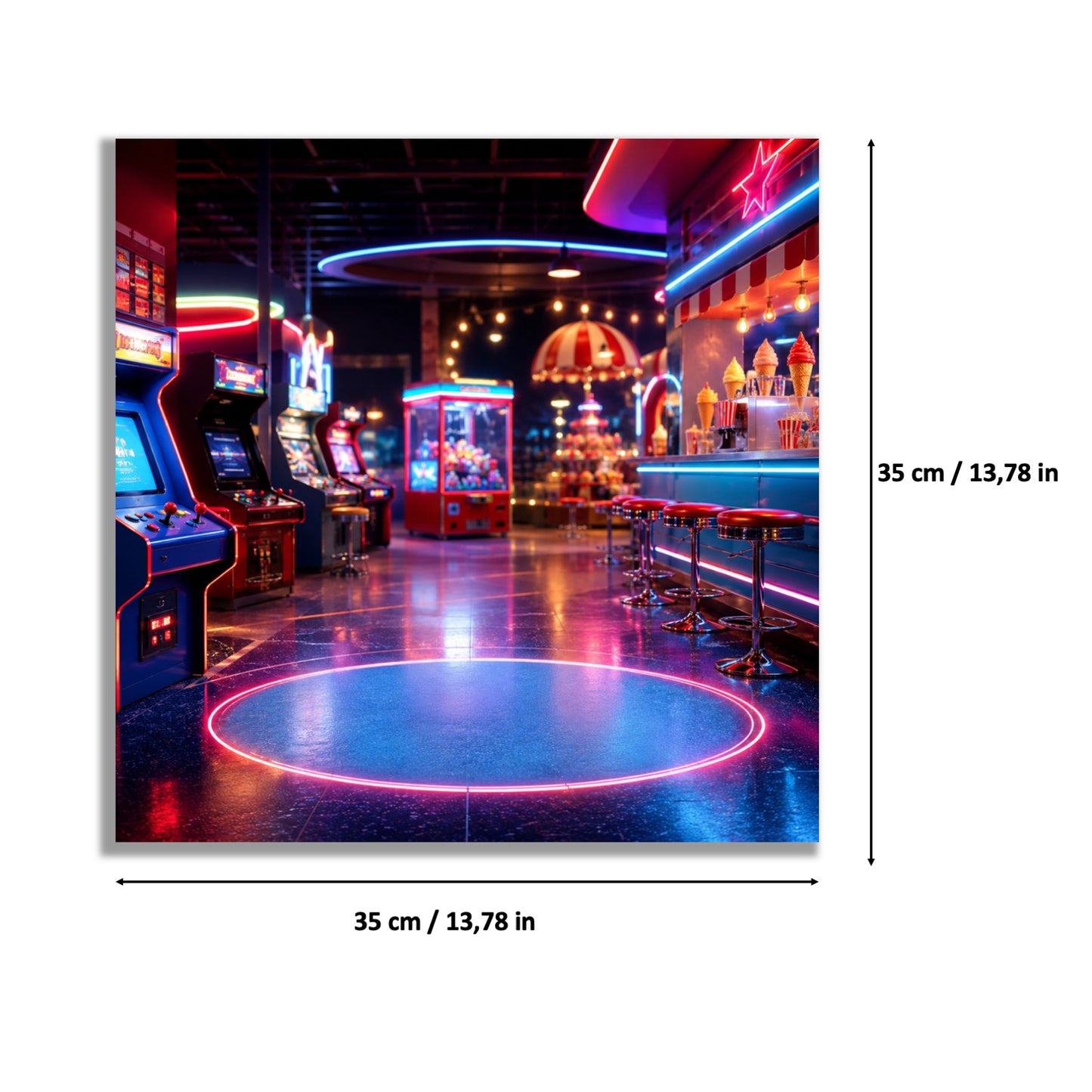 Tableau mural LEGO® Alien 43307, 3 finitions