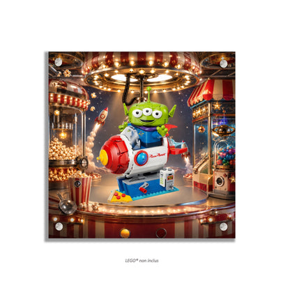Tableau mural LEGO® Alien 43307, 3 finitions