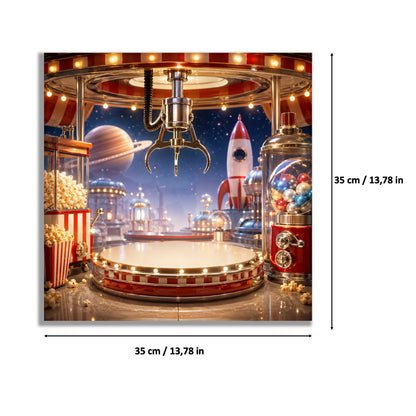 Tableau mural LEGO® Alien 43307, 3 finitions