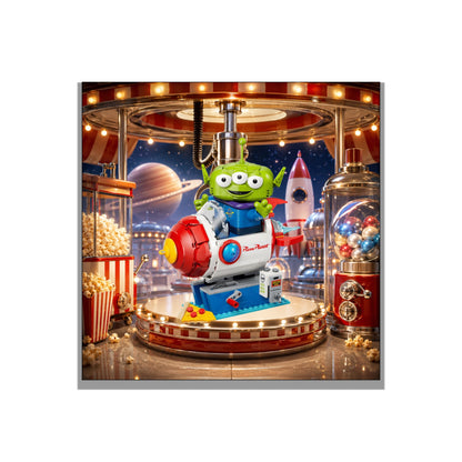 Tableau mural LEGO® Alien 43307, 3 finitions