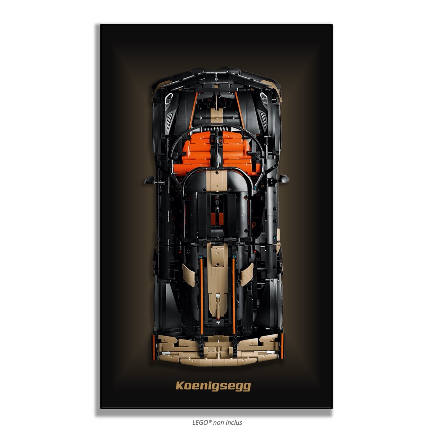 Megacar Sadair's Spear de Koenigsegg LEGO 42232-2