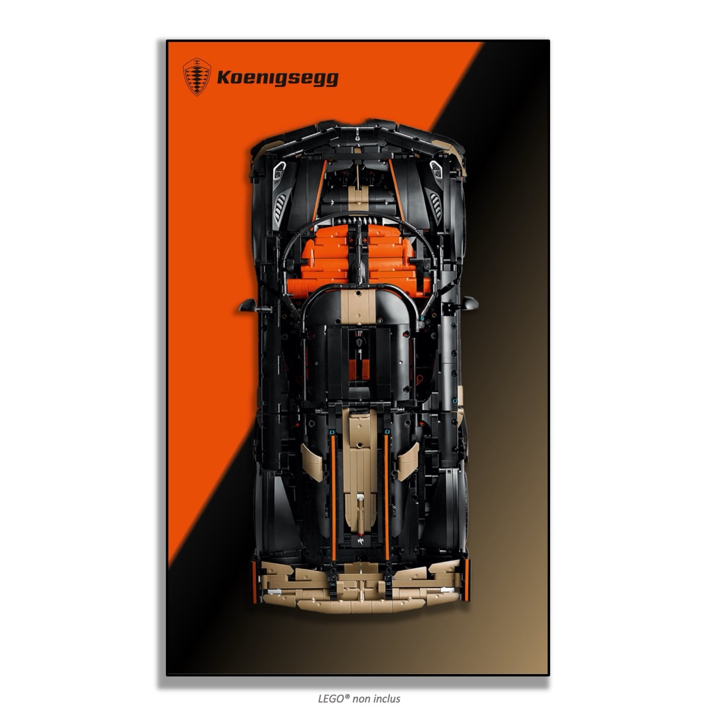 Megacar Sadair's Spear de Koenigsegg LEGO 42232-4