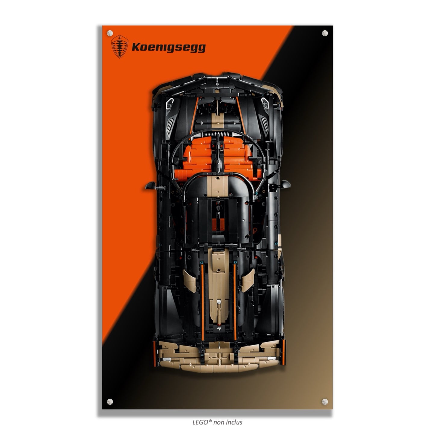 Megacar Sadair's Spear de Koenigsegg LEGO 42232-4
