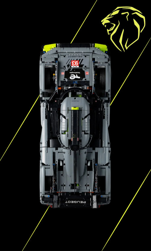 Tableau mural Peugeot 9X8 LEGO® 42156 - Kadris