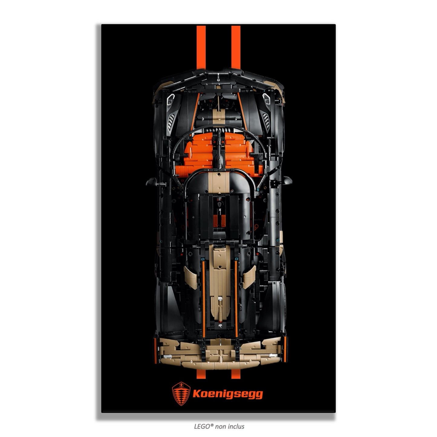 Megacar Sadair's Spear de Koenigsegg LEGO 42232-5