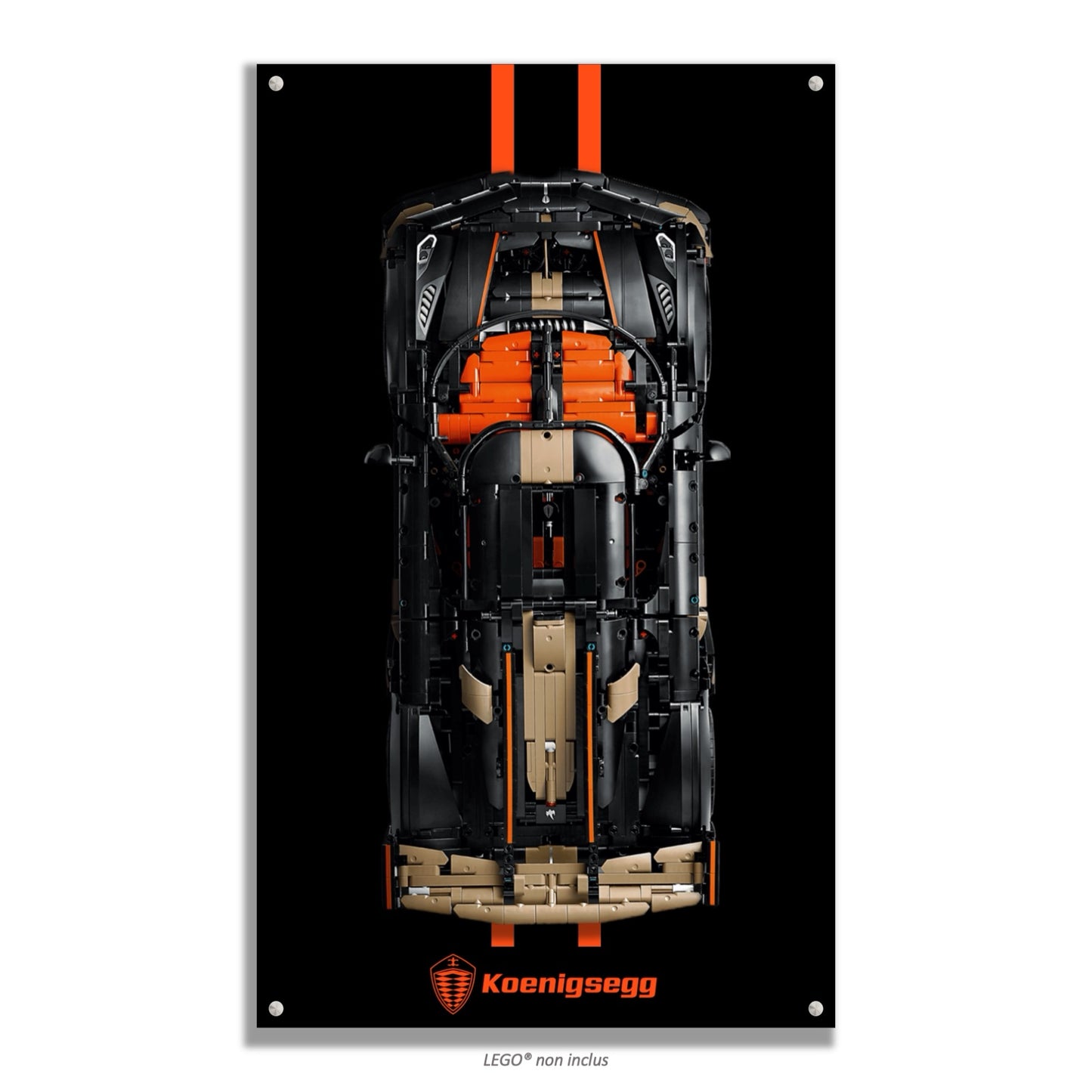 Megacar Sadair's Spear de Koenigsegg LEGO 42232-5