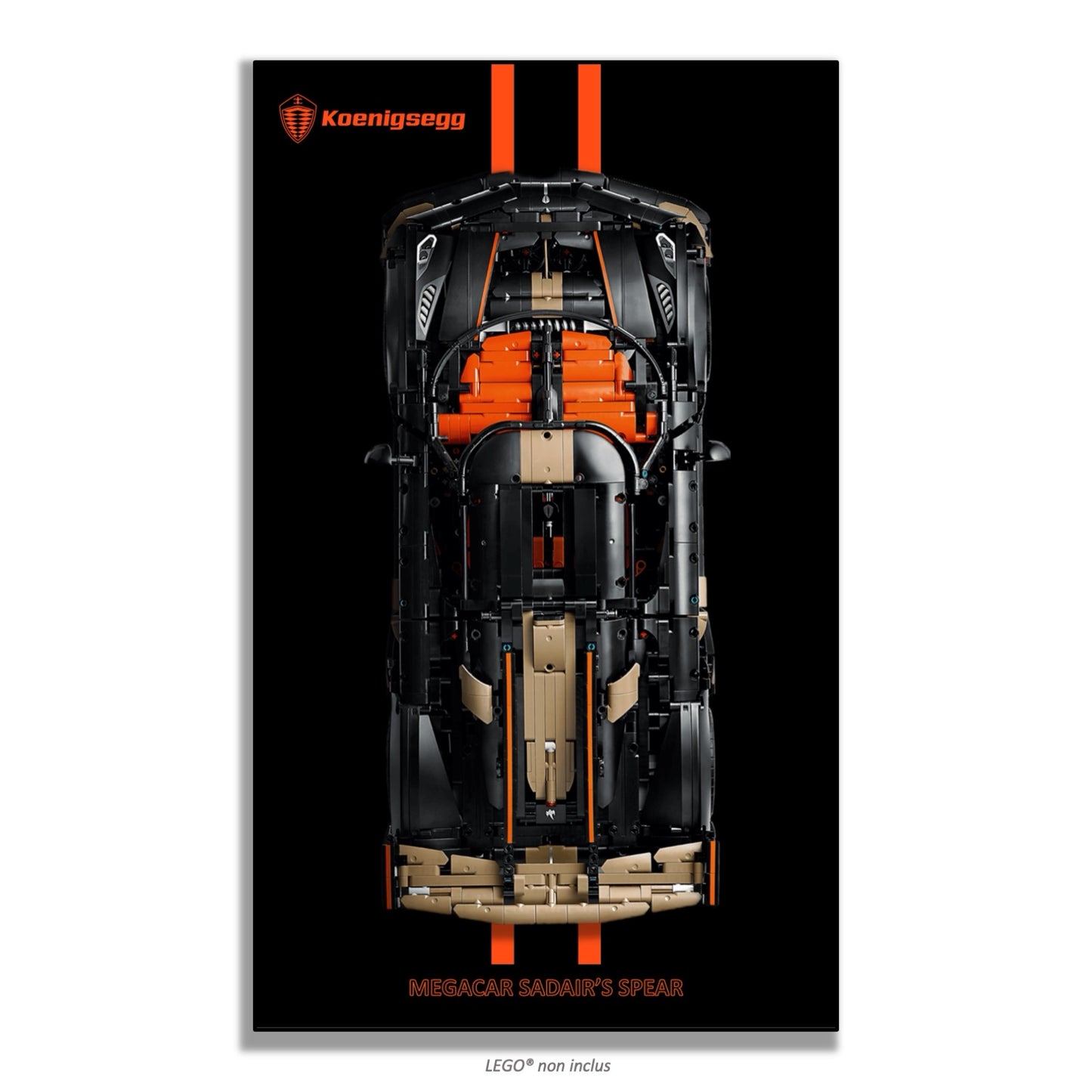 Megacar Sadair's Spear de Koenigsegg LEGO 42232-6