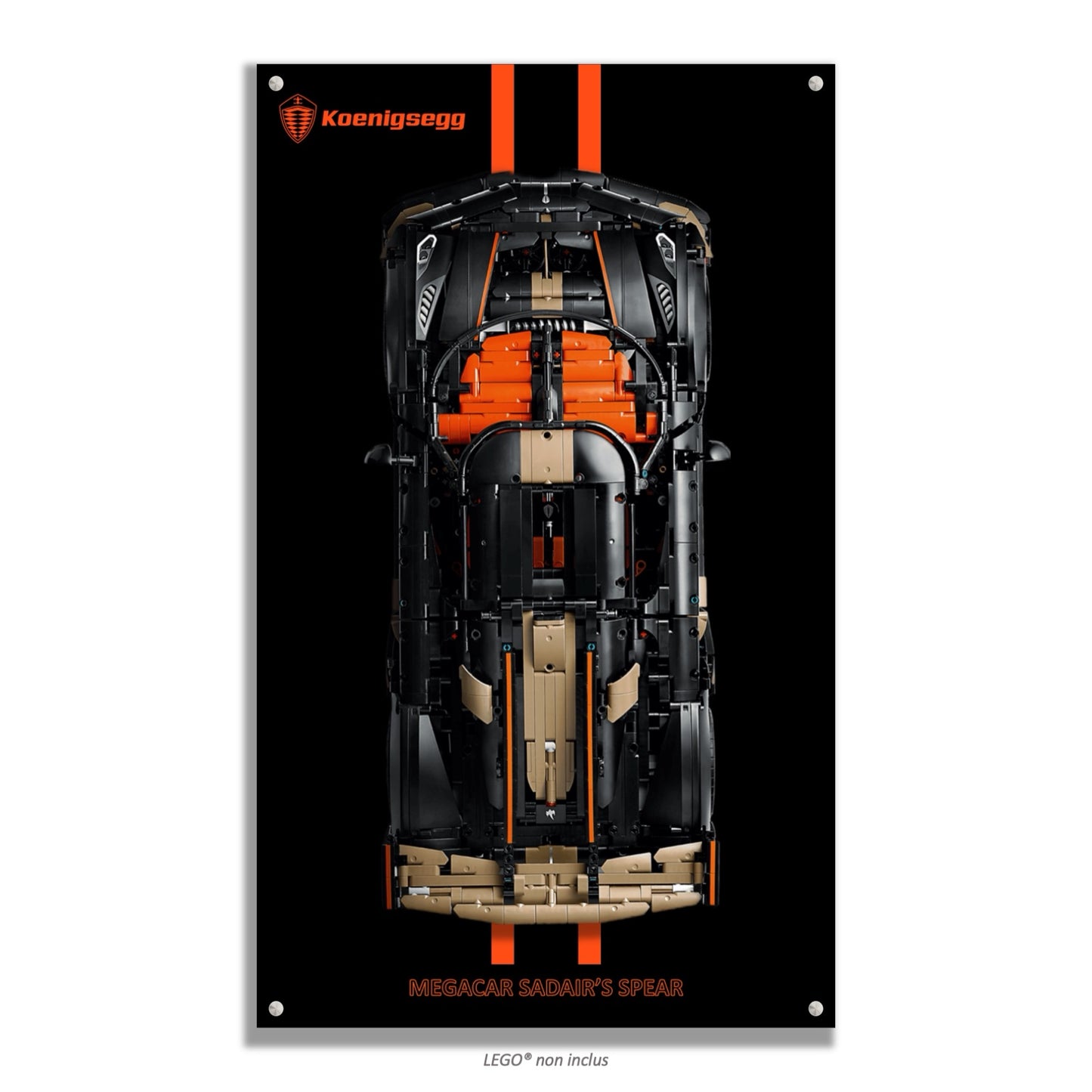 Megacar Sadair's Spear de Koenigsegg LEGO 42232-6