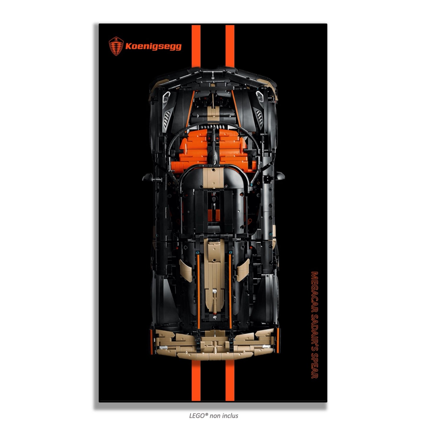 Megacar Sadair's Spear de Koenigsegg LEGO 42232-7