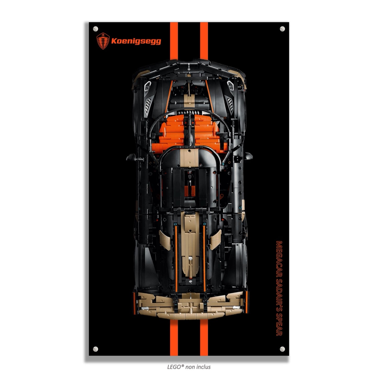 Megacar Sadair's Spear de Koenigsegg LEGO 42232-7