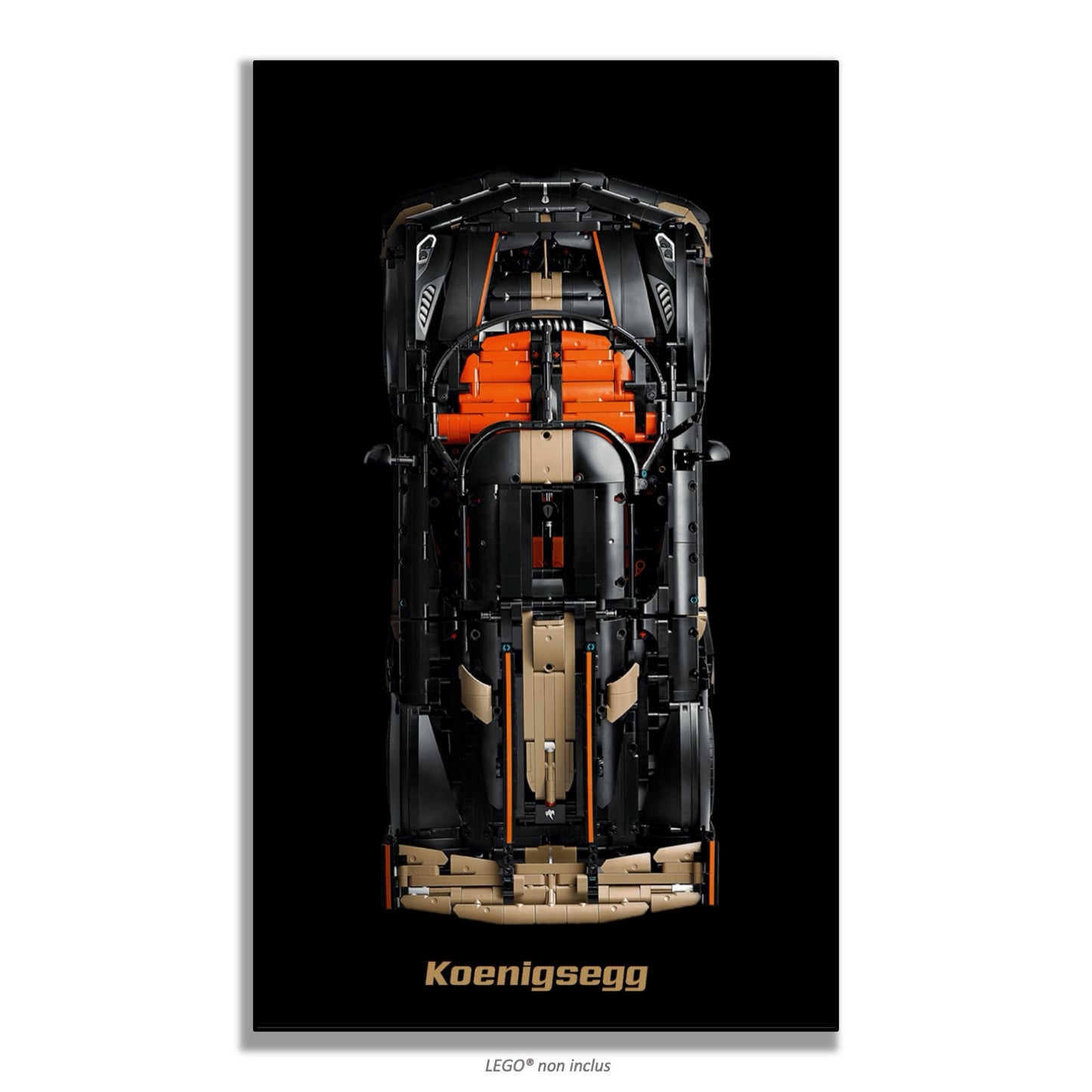 Megacar Sadair's Spear de Koenigsegg LEGO 42232