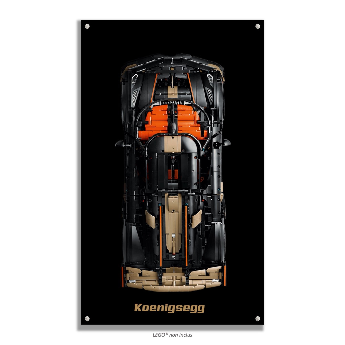 Megacar Sadair's Spear de Koenigsegg LEGO 42232