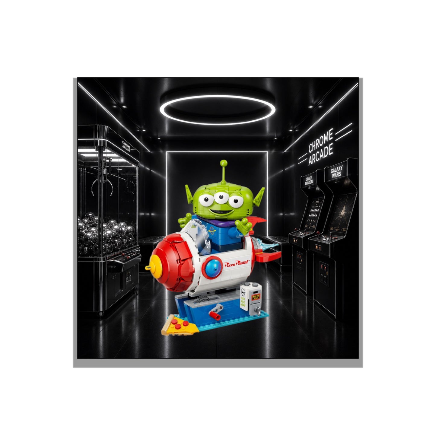 Tableau mural LEGO® Alien 43307, 3 finitions