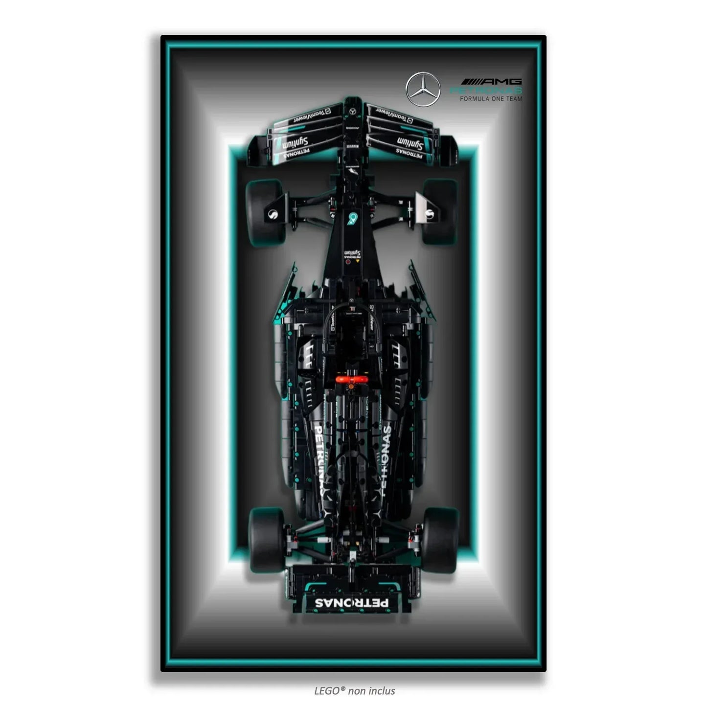 Tableau mural pour F1 Mercedes LEGO 42171 - Kadris
