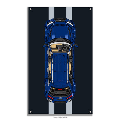 Tableau mural pour Cada Audi RS6 Avant C61515W, 4 styles, 3 finitions