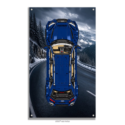 Tableau mural pour Cada Audi RS6 Avant C61515W, 4 styles, 3 finitions