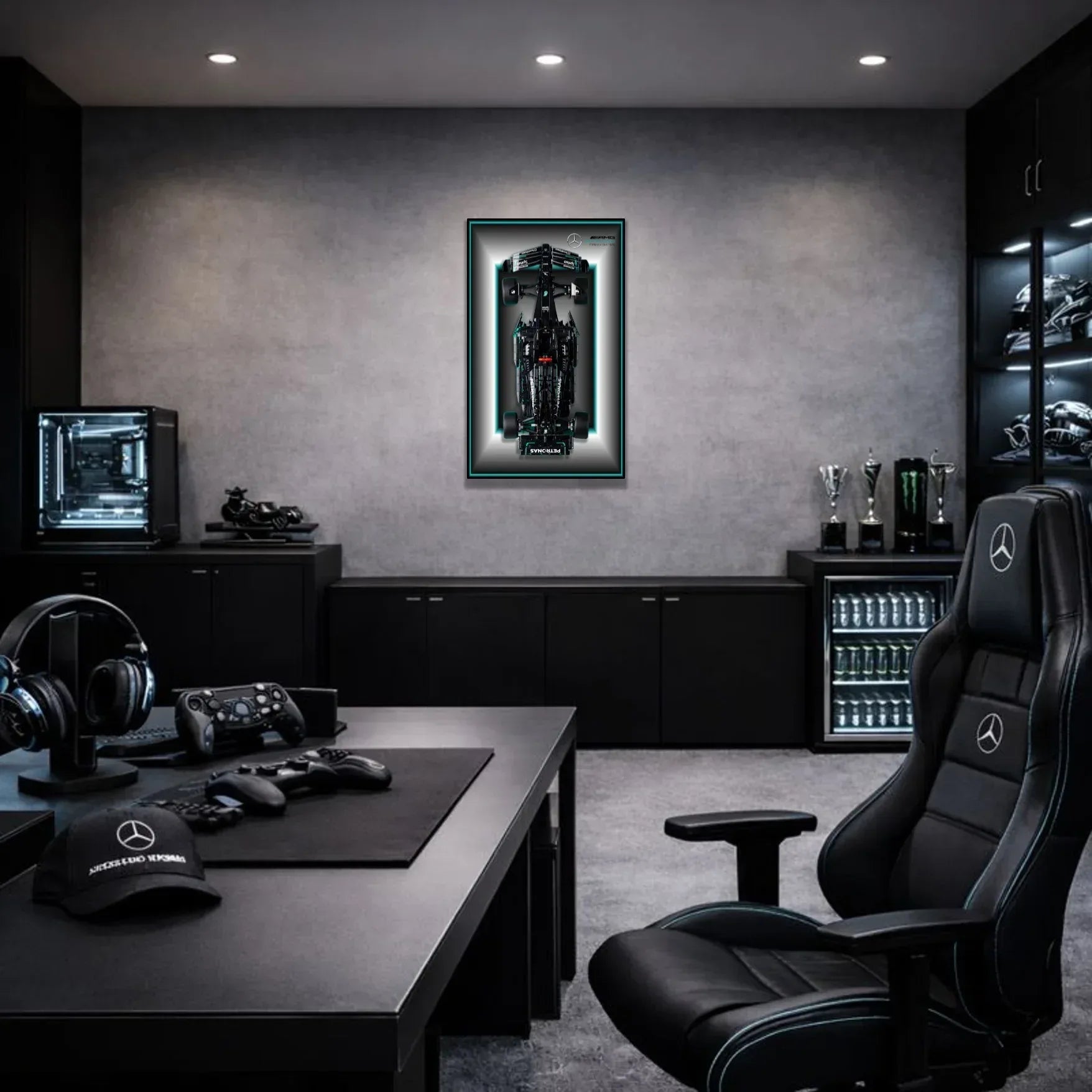 Tableau mural pour F1 Mercedes LEGO 42171 - Kadris