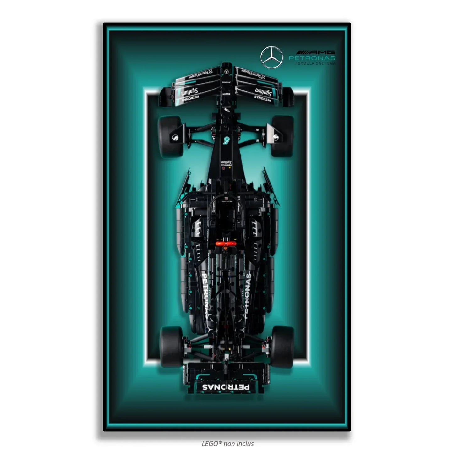 Tableau mural pour F1 Mercedes LEGO 42171 - Kadris
