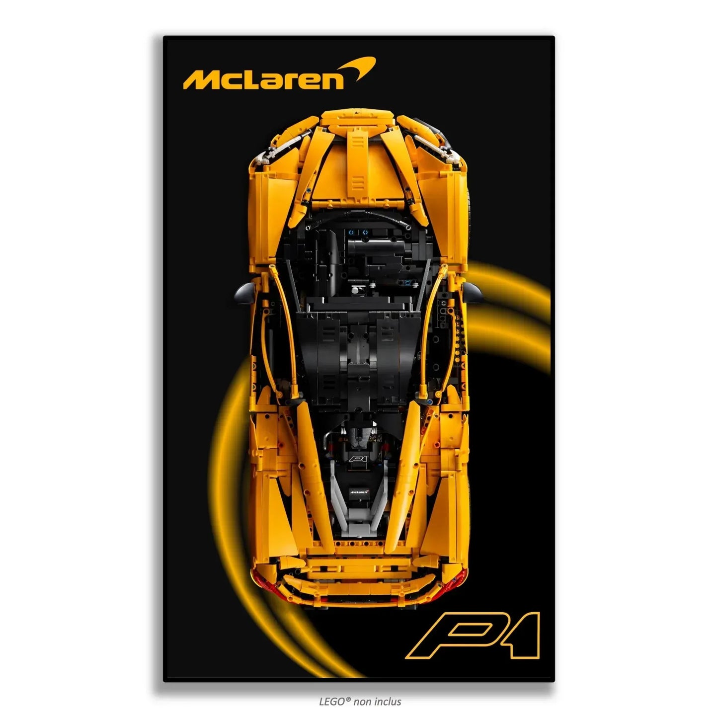 Tableau mural pour McLaren P1 LEGO 42172 - Kadris