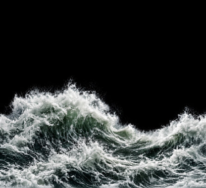 Bateau pirate Jack Sparrow LEGO® 10365 – Décor Storm Waves – Visuel du décor seul – Fond de meuble aluminium Kadris®