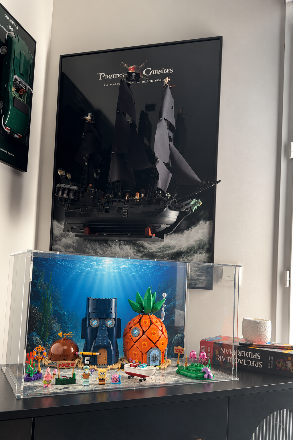 Teca in plexiglass LEGO® Bikini Bottom 11386