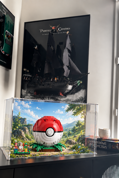 Espositore in plexiglass per LEGO® Poké Ball 72154