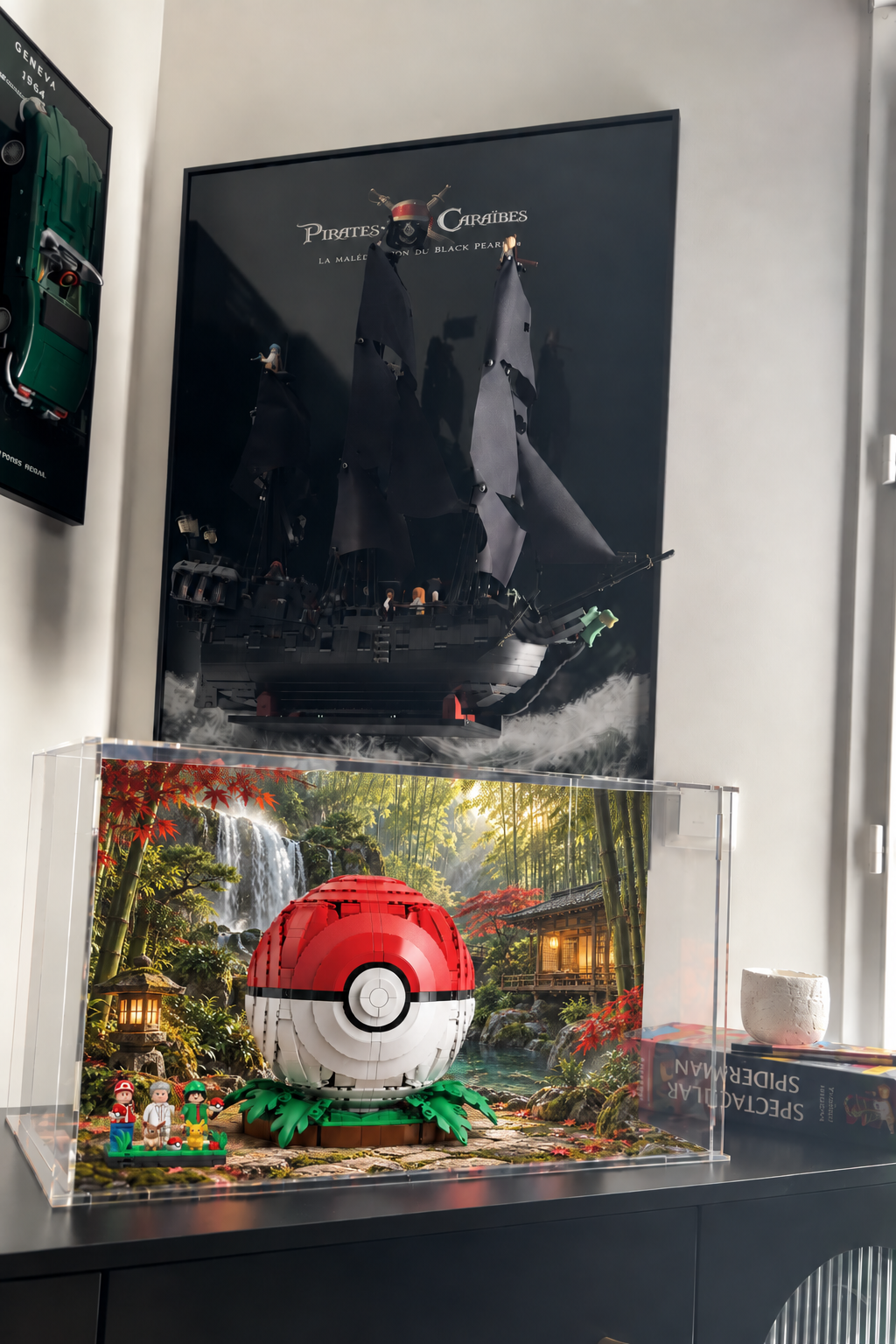 Espositore in plexiglass per LEGO® Poké Ball 72154