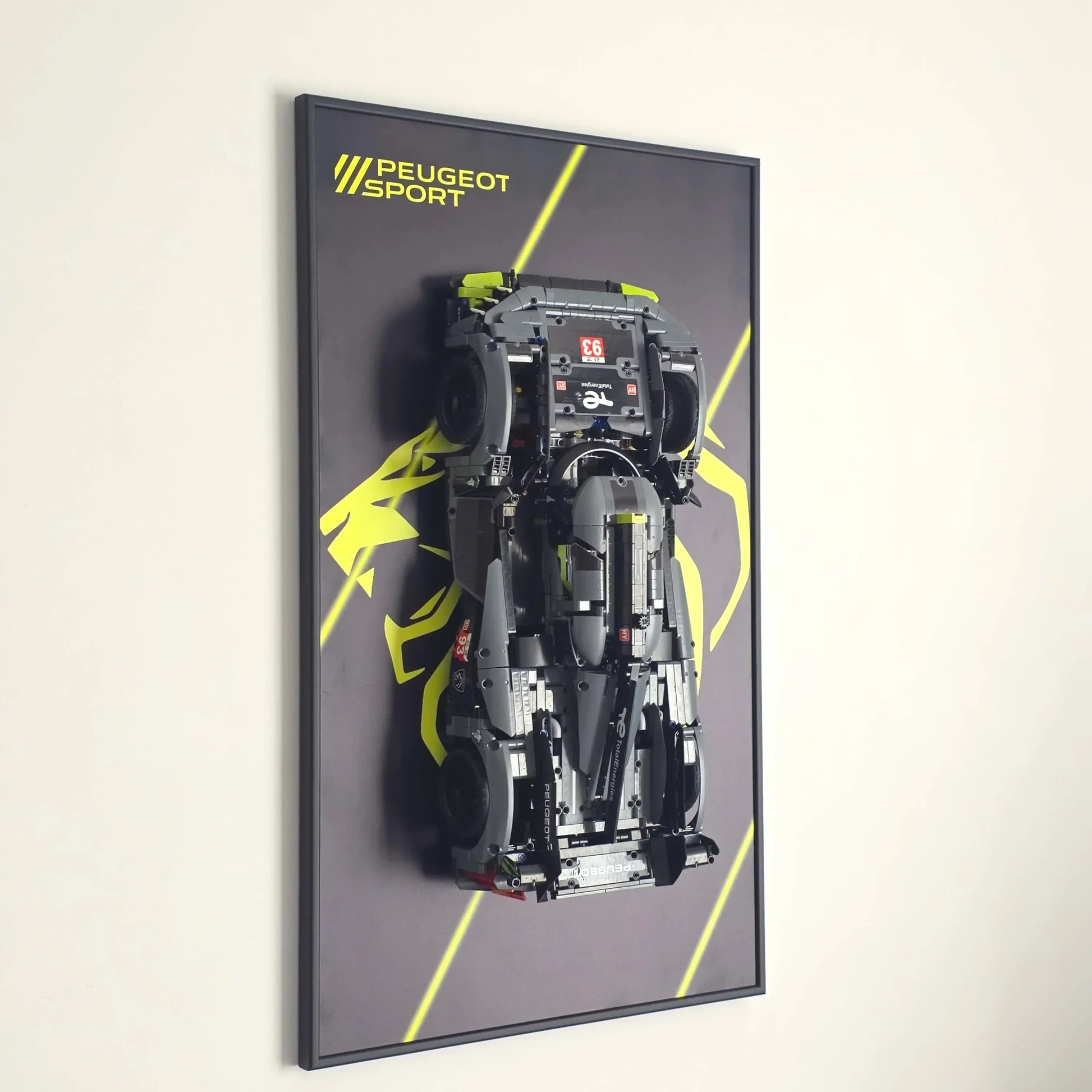 Tableau mural Peugeot 9X8 LEGO 42156 - Kadris