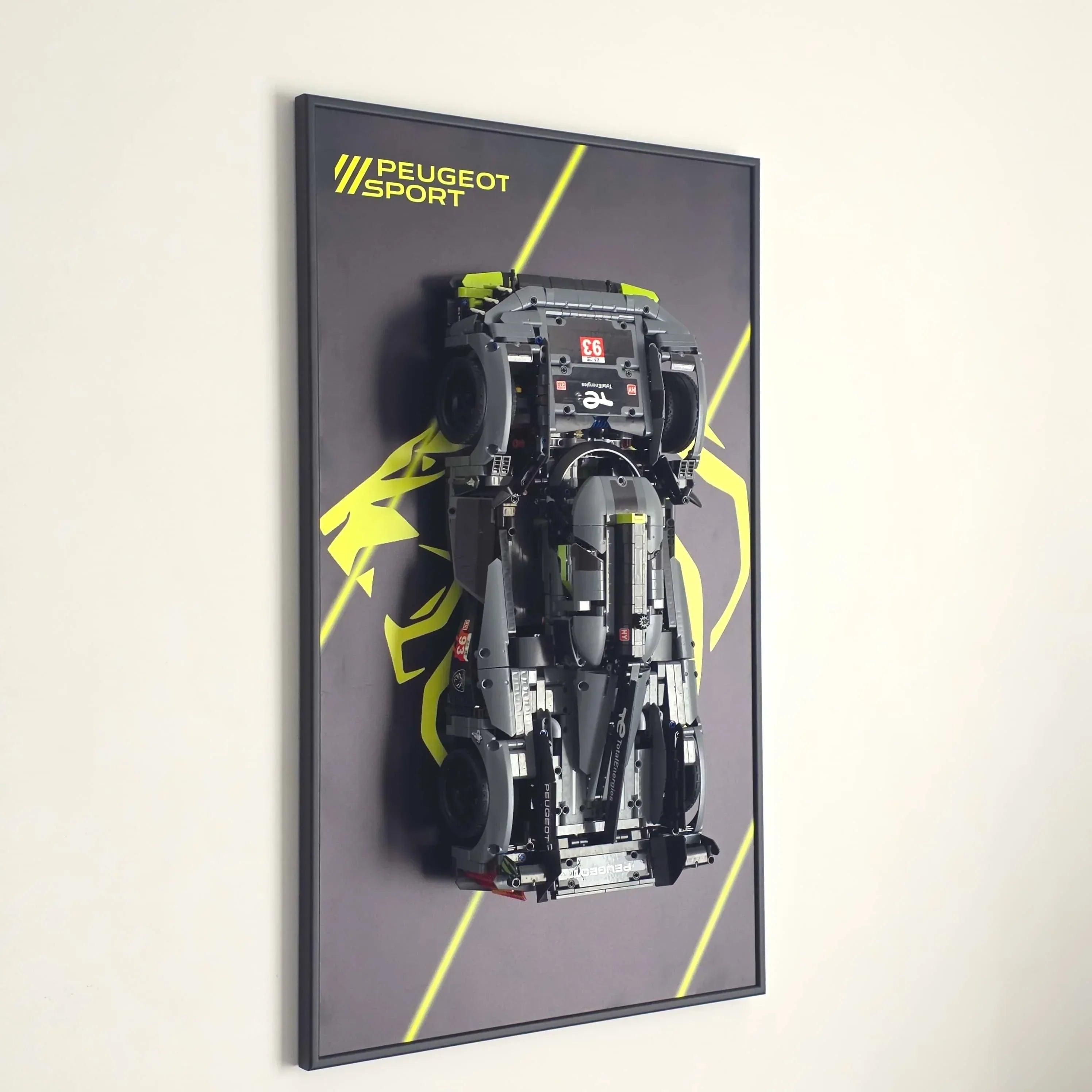 Tableau mural Peugeot 9X8 LEGO 42156 - Kadris