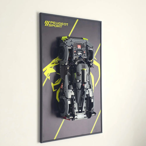 Tableau mural Peugeot 9X8 LEGO 42156 - Kadris