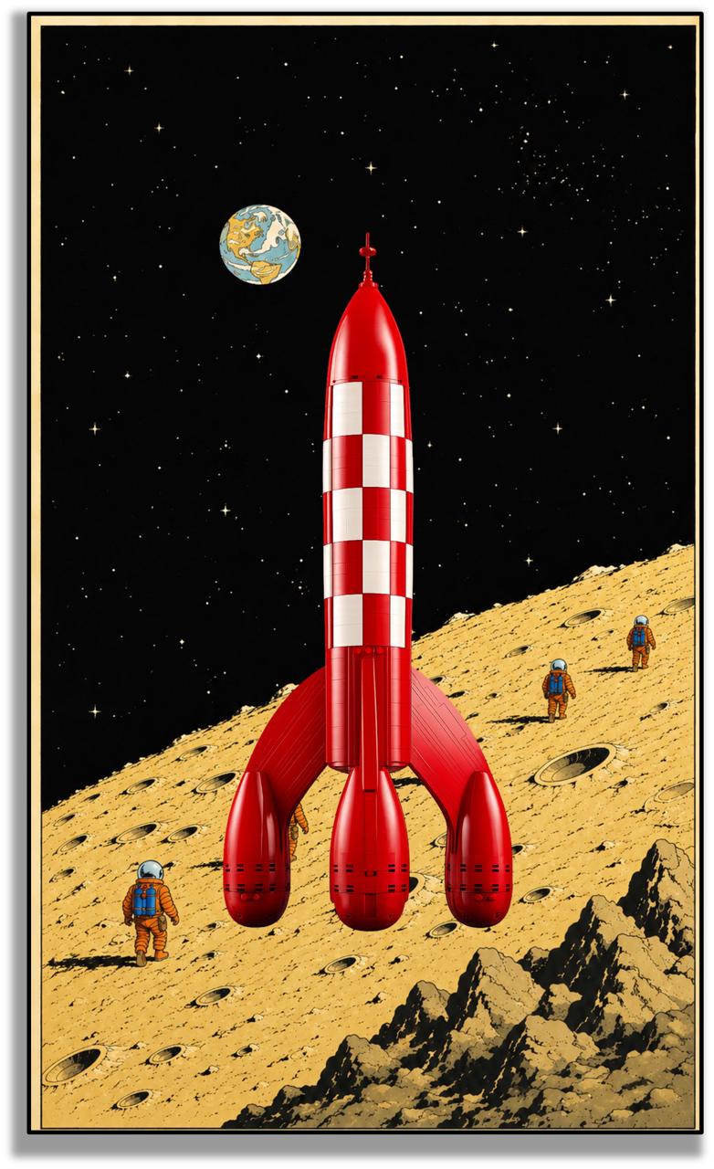 Kadris – LEGO® Ideas La Fusée de Tintin 21367 – visuel 16