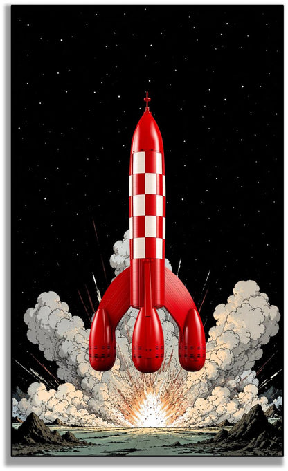 Kadris – LEGO® Ideas La Fusée de Tintin 21367 – vue principale
