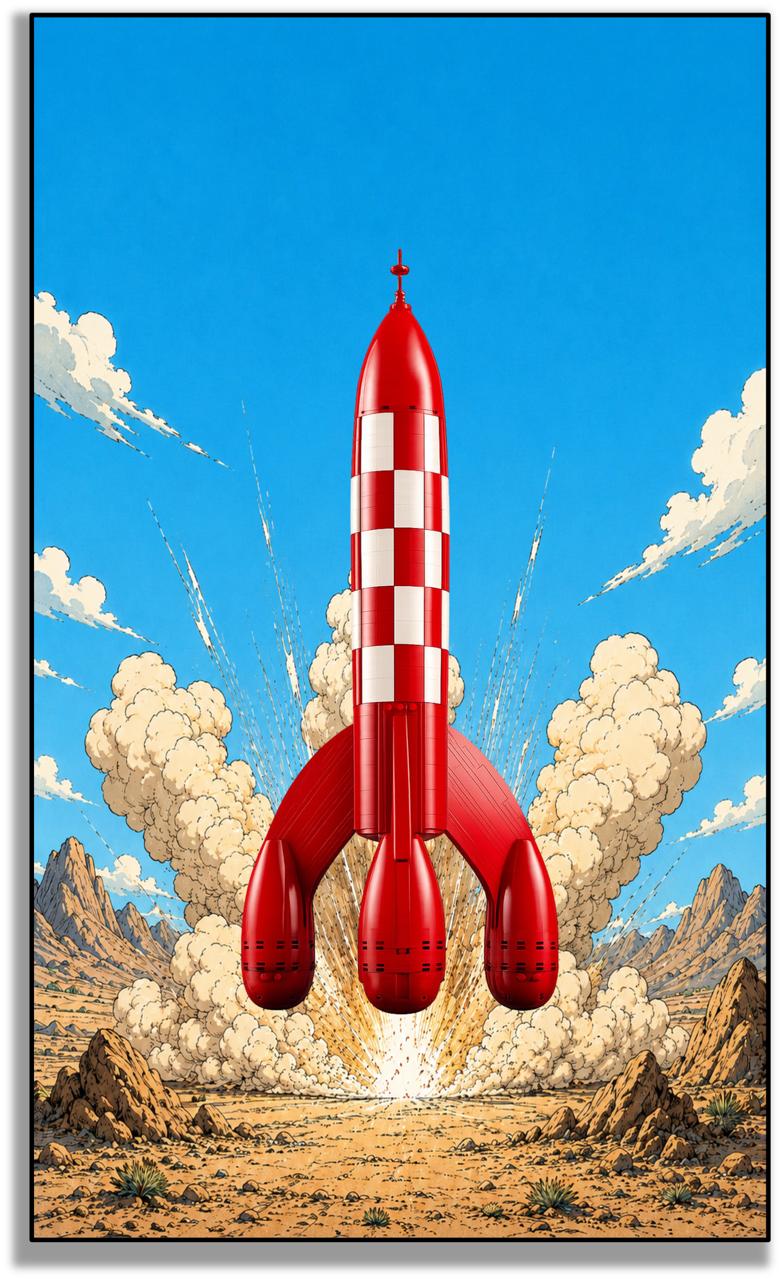 Kadris – LEGO® Ideas La Fusée de Tintin 21367 – visuel 21